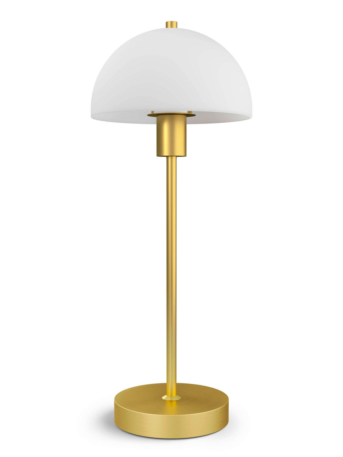 TISCHLEUCHTE Vienda 20/50 cm   - Messingfarben/Opal, Basics, Glas/Metall (20/50cm) - Belid