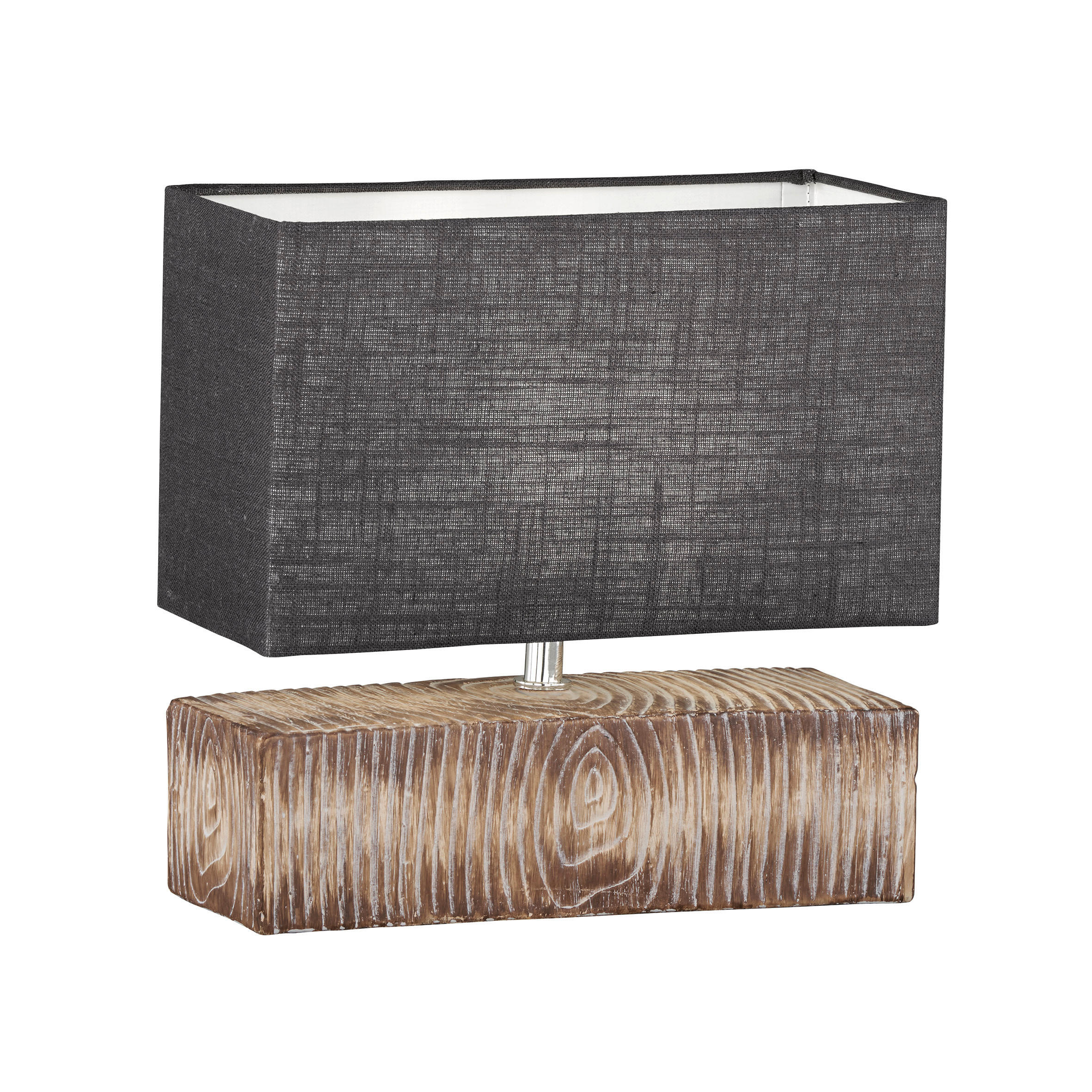 BORDSLAMPA Hauke 30/13/30 cm   - Design, textil/keramik (30/13/30cm) - Fischer & Honsel