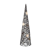 OKRASNA LED-SVETILKA   //// - črna, Basics, umetna masa (20/80cm)