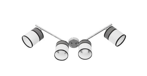 STRAHLER 88/10/22 cm - Chromfarben/Dunkelgrau, Basics, Kunststoff/Textil (88/10/22cm) - Novel