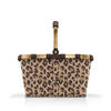 EINKAUFSKORB Leo Macchiato 22 L  - Schwarz/Braun, Basics, Kunststoff/Textil (49/29/28cm) - Reisenthel