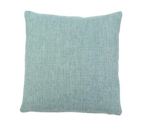 DEKORAČNÍ POLŠTÁŘ 50/50 cm - tyrkysová, Konvenční, textil (50/50cm) - Novel