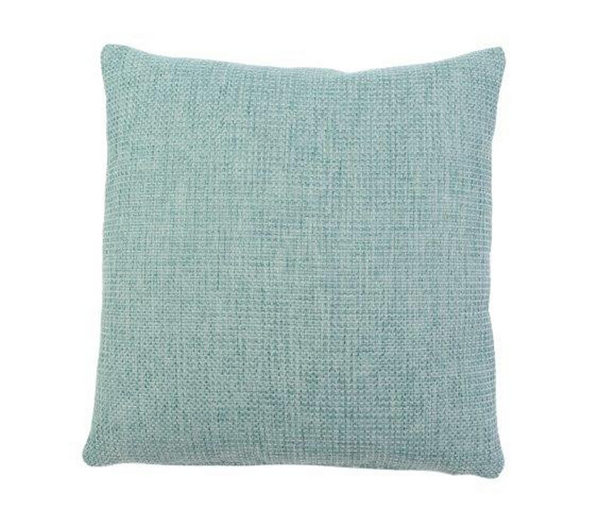 DEKORAČNÍ POLŠTÁŘ 50/50 cm - tyrkysová, Konvenční, textil (50/50cm) - Novel
