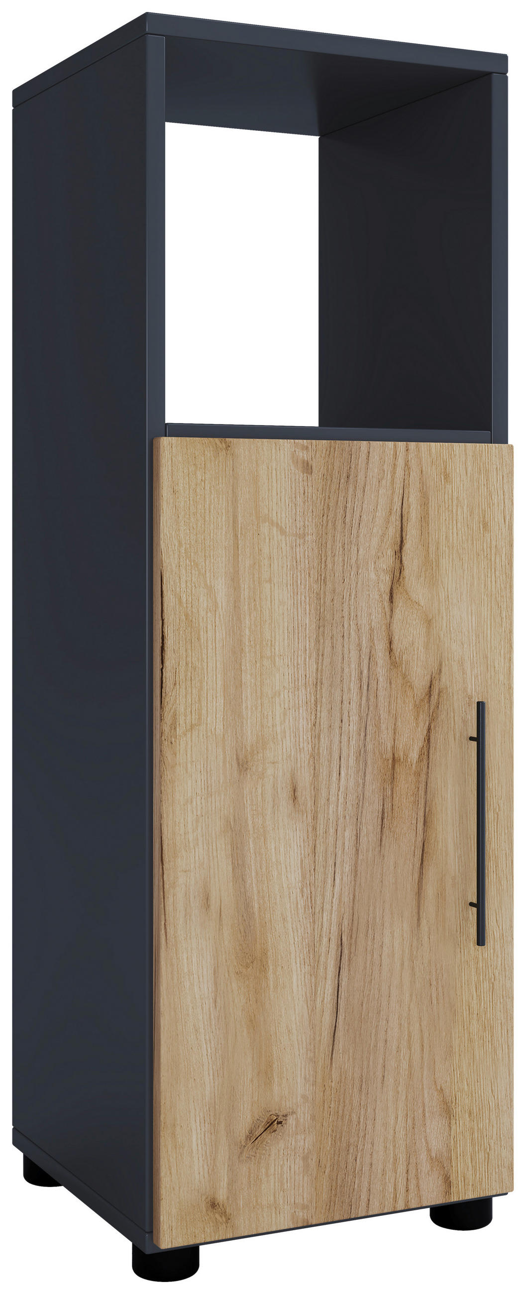 UNTERSCHRANK 31/93/30 cm   - Honigeiche/Anthrazit, MODERN, Holzwerkstoff/Kunststoff (31/93/30cm) - MID.YOU