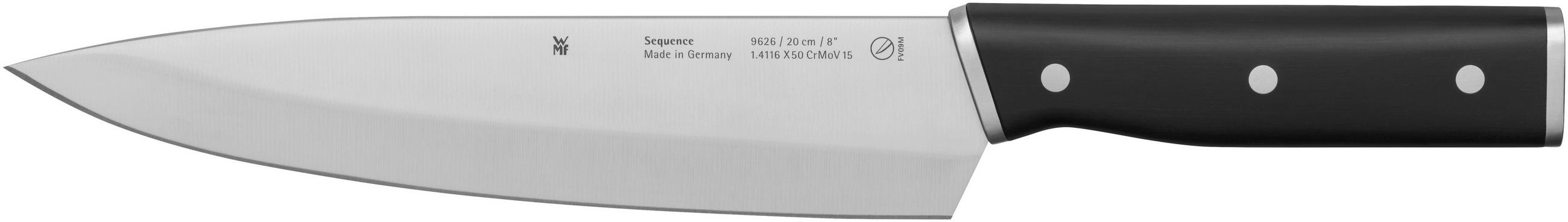 KOCHMESSER SEQUENCE 20 cm  - Schwarz, Basics, Kunststoff/Metall (20cm) - WMF
