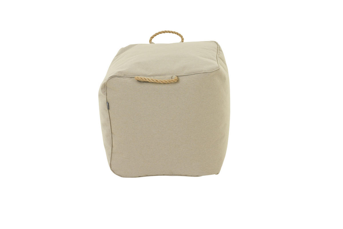 GARTENHOCKER  - Braun, MODERN, Kunststoff (48/46/46cm) - Siena Garden