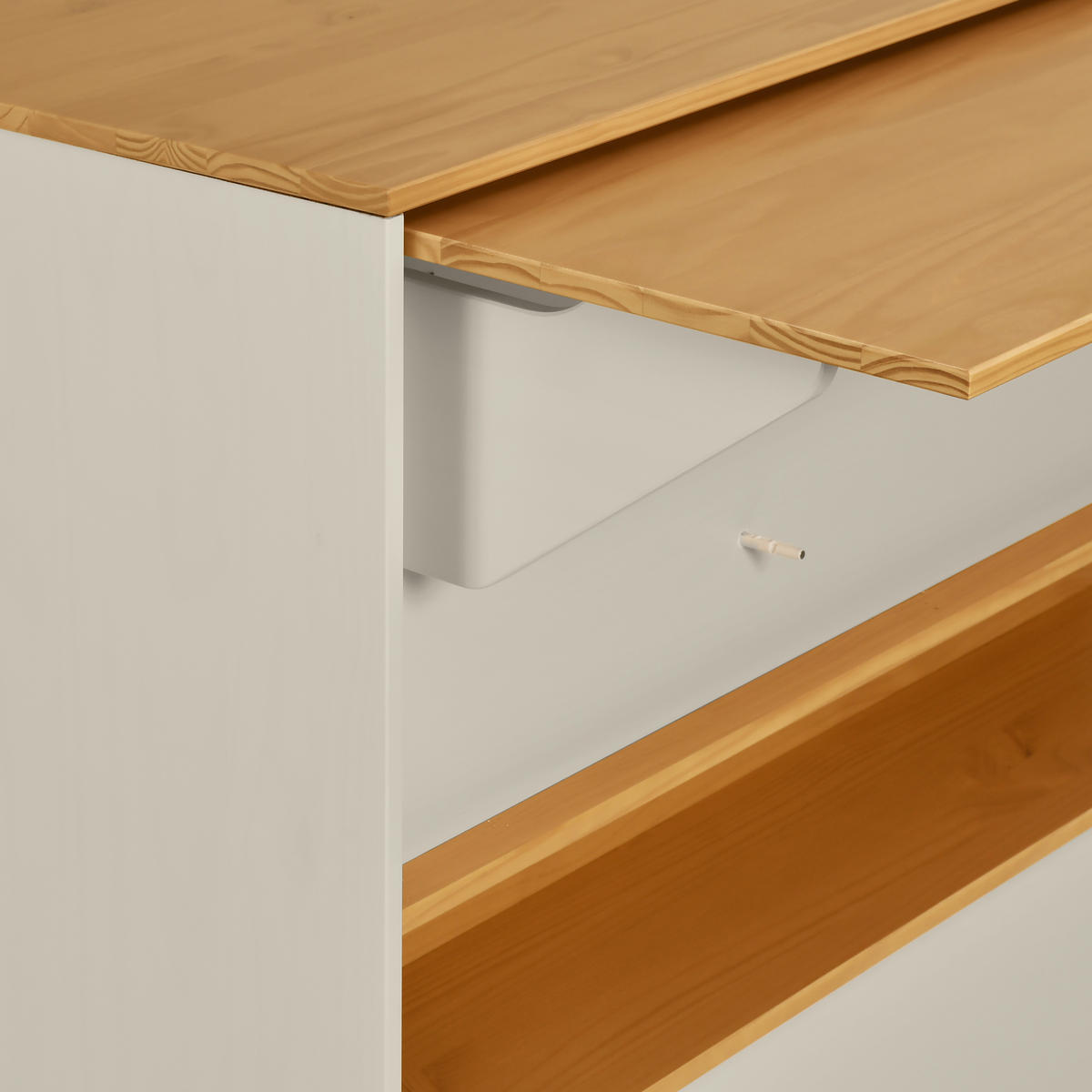 KÜCHENINSEL 125/96,6/60 cm  in Beige, Hellbraun  - Hellbraun/Beige, Design, Holz (125/96,6/60cm) - Livetastic