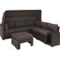 LOUNGE GARNITURA gladka tkanina pletivo iz umetne mase, polietilen (PE) aluminij - temno siva/rjava, Design, kovina/umetna masa (215/225cm) - Ambia Garden LOUNGE GARNITURA gladka tkanina pletivo iz umetne mase, polietilen (PE) aluminij - temno siva/rjava, Design, kovina/umetna masa (215/225cm) - Ambia Garden