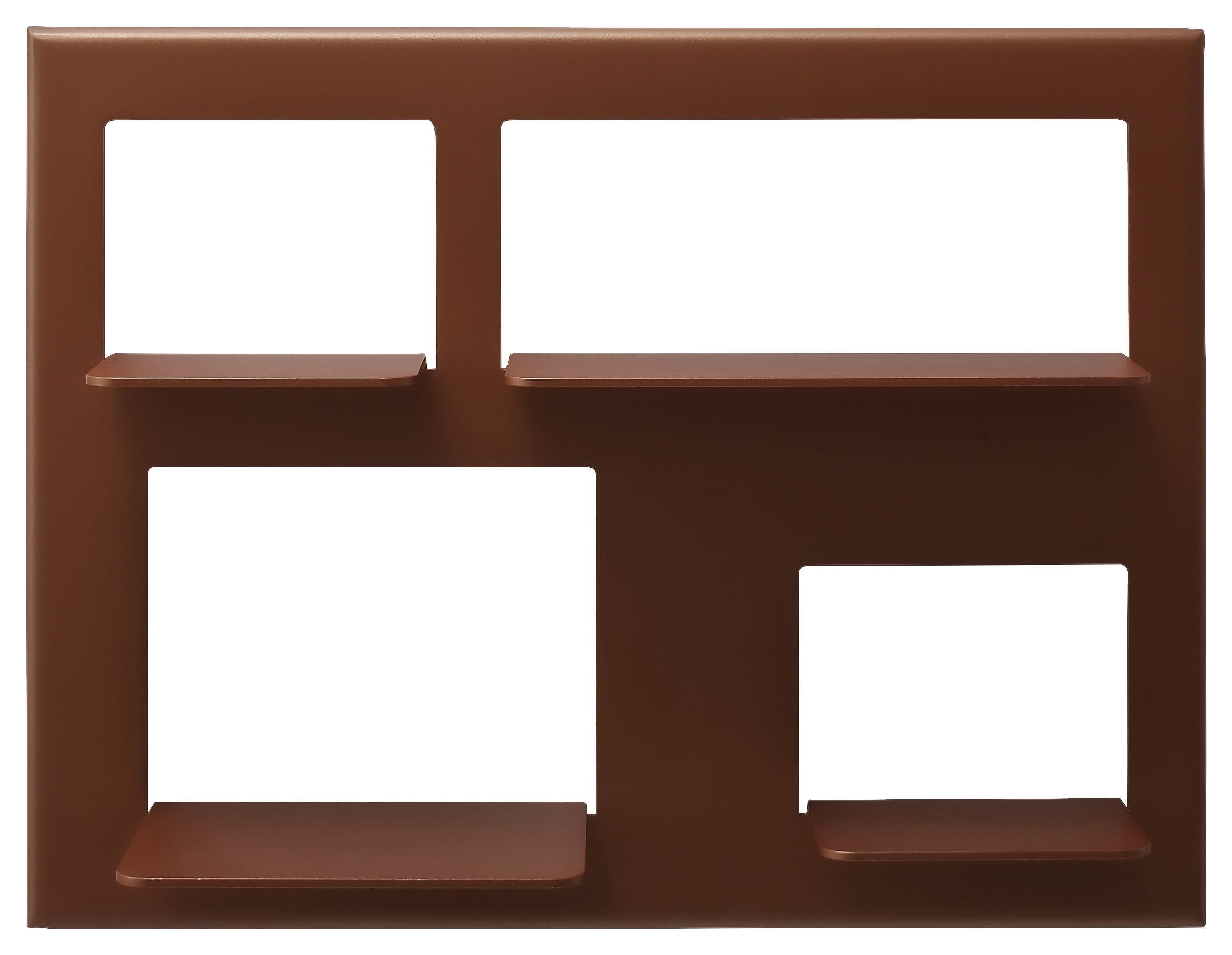 WANDREGAL Kupferfarben  - Kupferfarben, Design, Metall (72/55/26,5cm) - Belluti