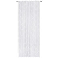 FERTIGVORHANG transparent  - Weiß, Design, Textil (140/245cm) - Esposa