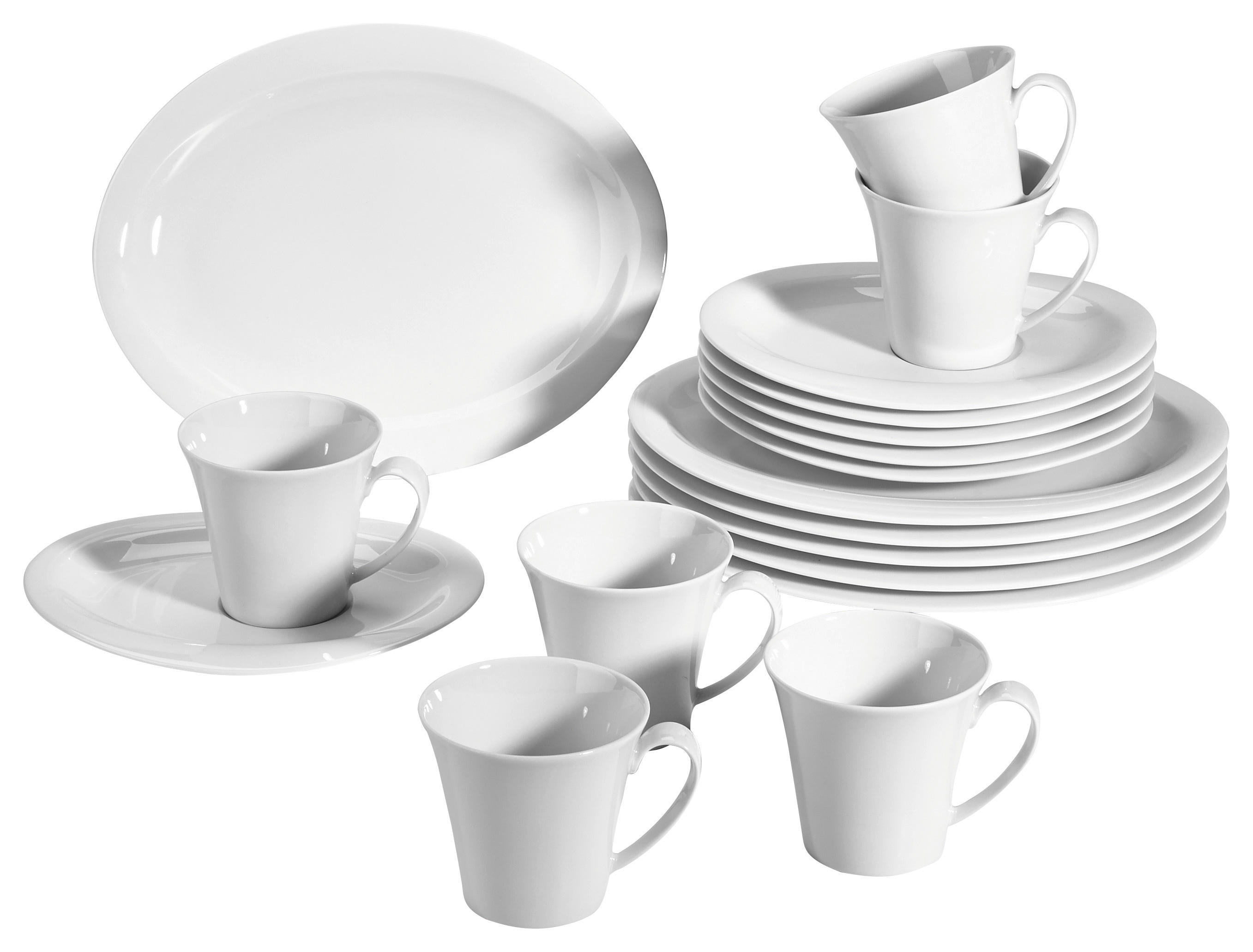 KAVNI SERVIS  Top Life  porcelan  - bela, Basics, keramika (32/21/31cm) - Seltmann Weiden