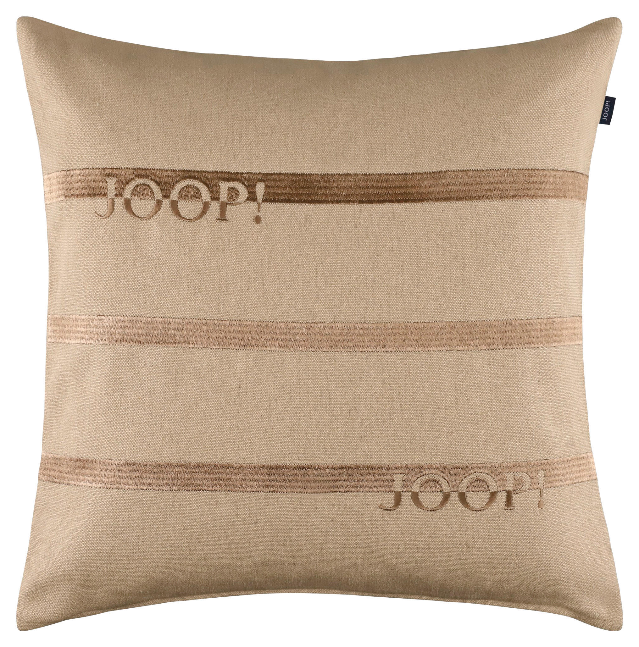 KISSENHÜLLE J!Trace nude 50/50 cm  - Cognac/Sahara, Design, Textil (50/50cm) - Joop!