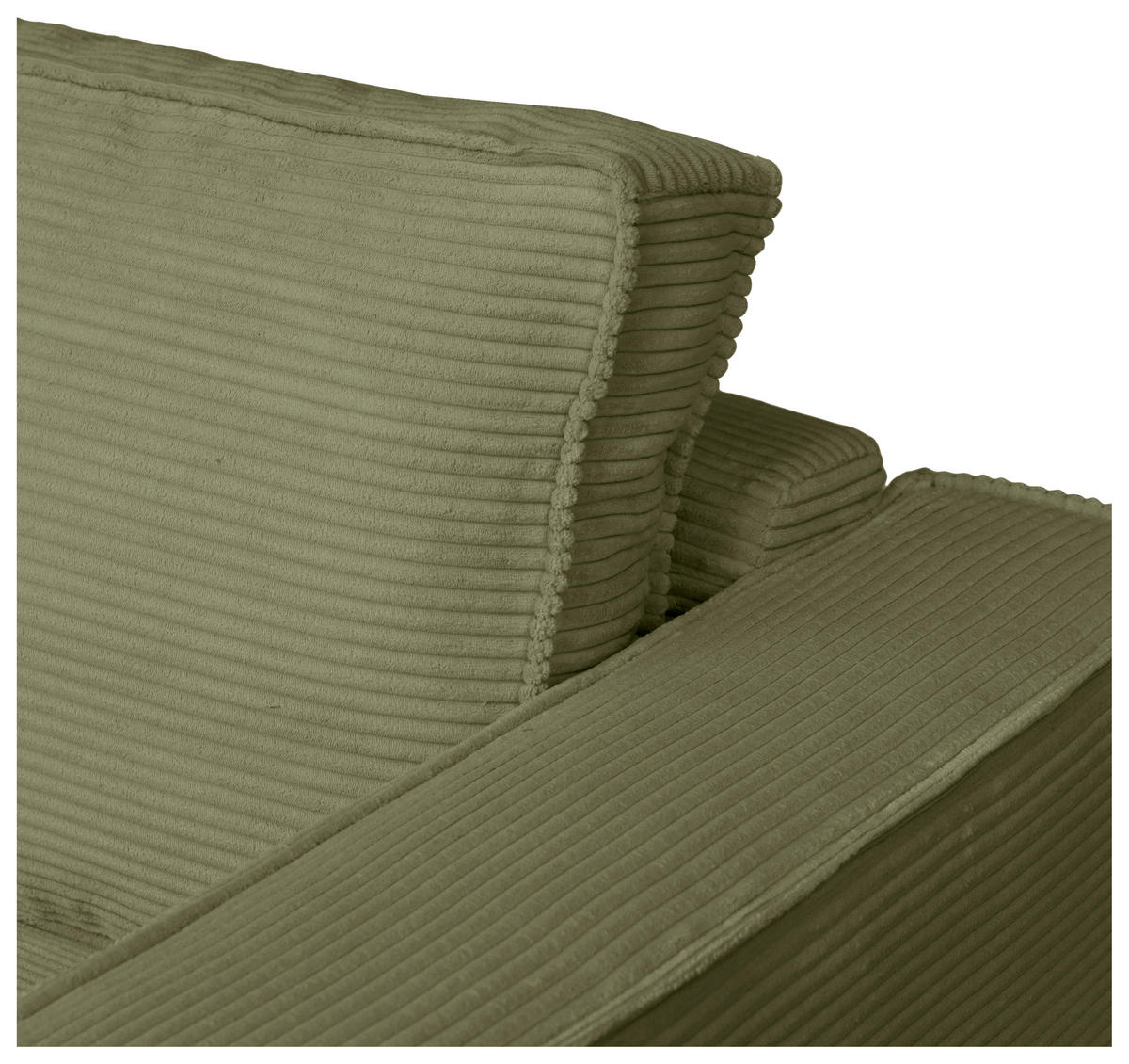 SCHLAFSOFA in Textil Grün  - Dunkelbraun/Grün, Design, Holz/Textil (203/85/99cm) - MID.YOU