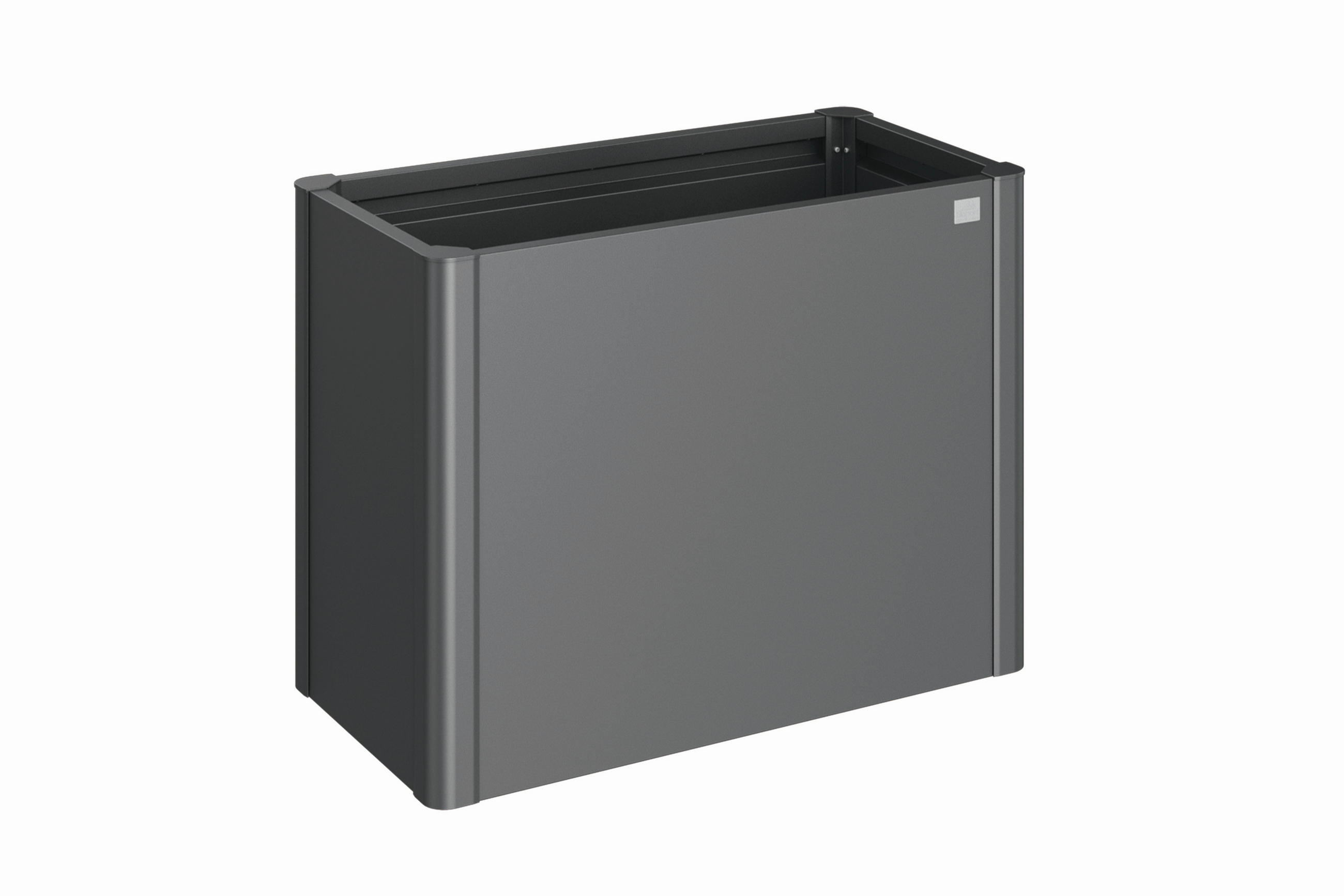 HOCHBEET 102/77/53 cm  - Dunkelgrau, Design, Metall (102/77/53cm) - Biohort