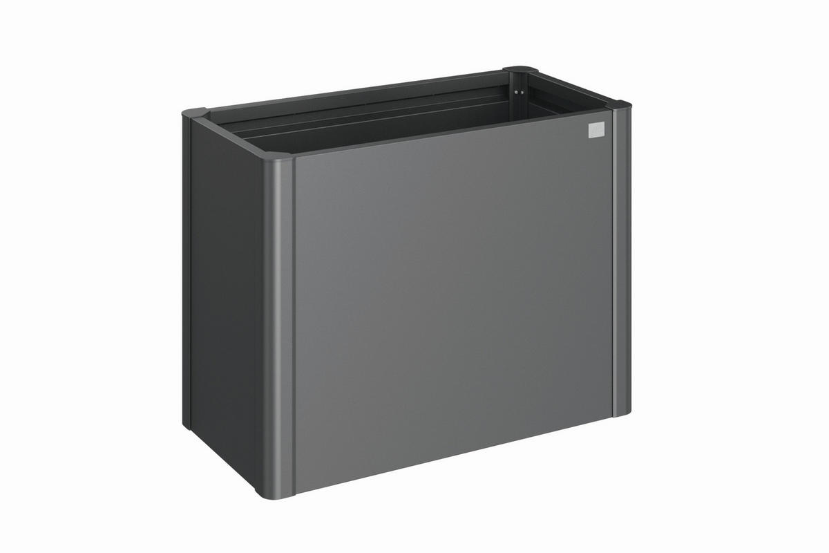 HOCHBEET - Dunkelgrau, Design, Metall (102/77/53cm) - Biohort