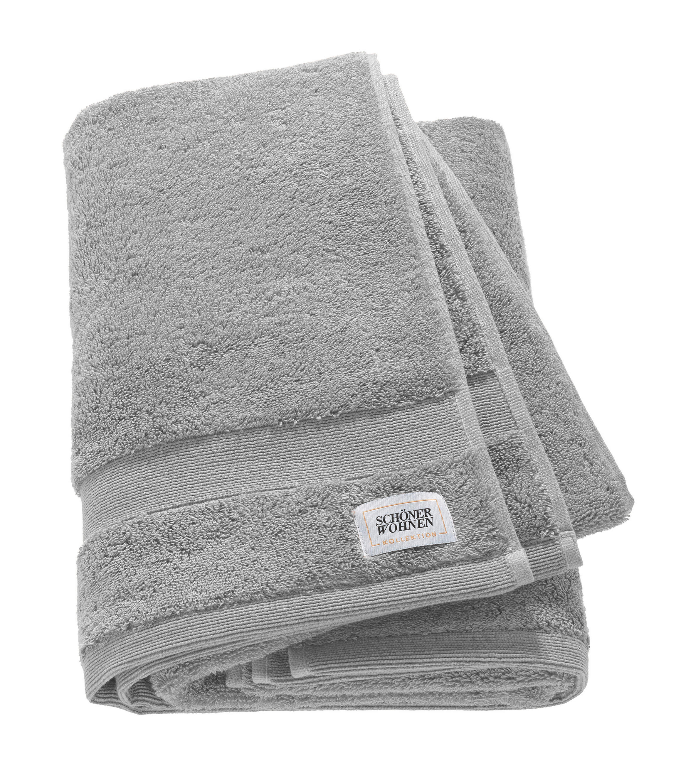 DUSCHTUCH SW-Cuddly  - Grau, Basics, Textil (70/140cm) - Schöner Wohnen