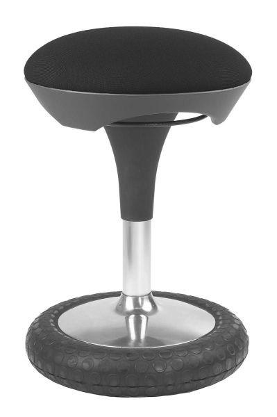BÜROHOCKER 41/44-54/41 cm  - Schwarz, Design, Kunststoff/Textil (41/44-54/41cm) - Topstar