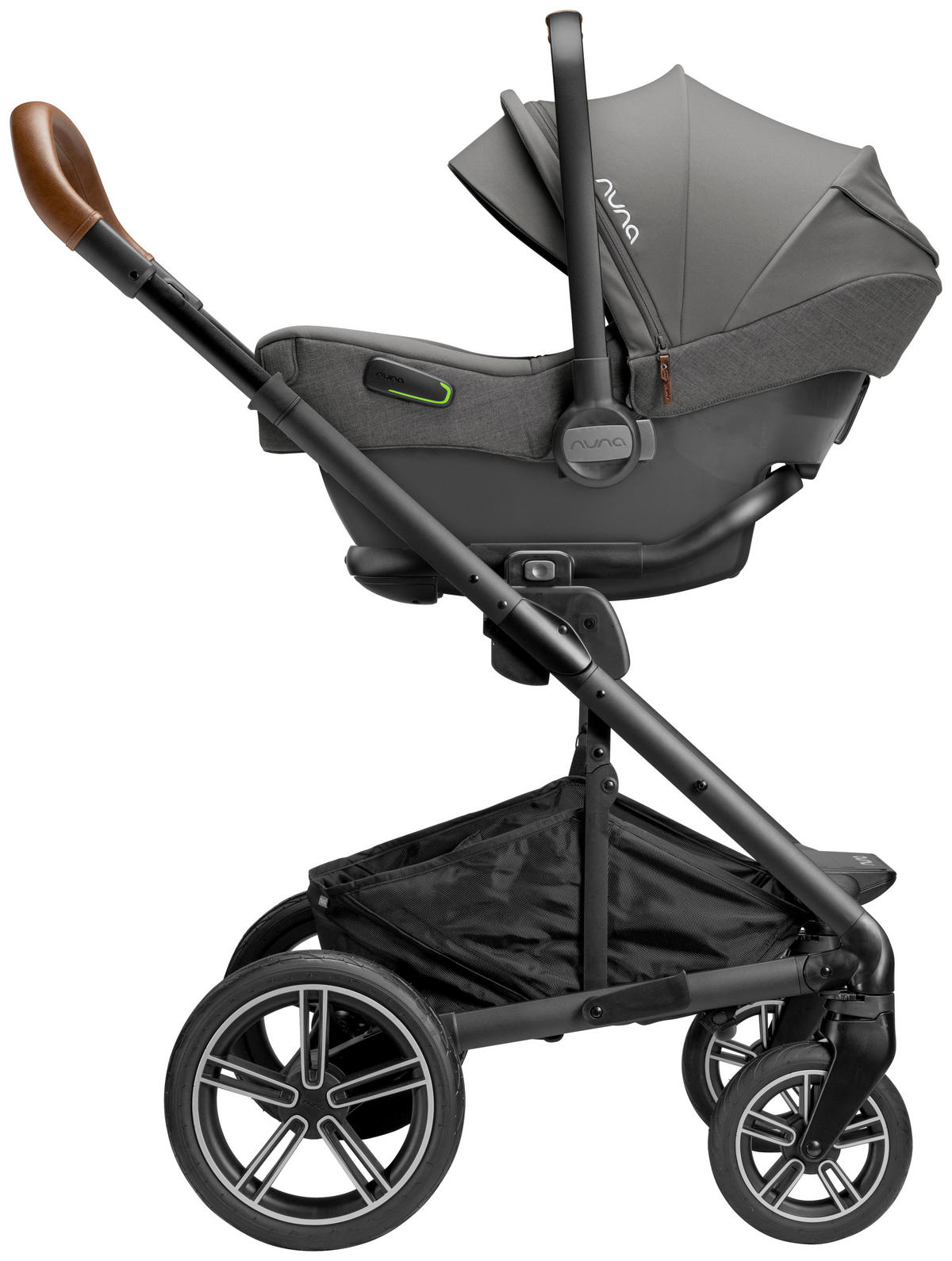 BABYSCHALE Pipa Next  - Grau, Basics, Kunststoff/Textil (45/35/60cm) - Nuna