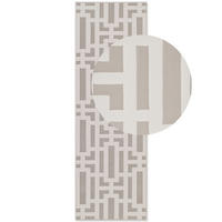 LÄUFER 80/240 cm Perles  - Creme/Grau, Design, Kunststoff (80/240cm) - Elle Decoration
