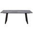 ESSTISCH in Kunststoff, Metall 180/100/76 cm - Dunkelgrau/Schwarz, Design, Kunststoff/Metall (180/100/76cm) - Dieter Knoll ESSTISCH in Kunststoff, Metall 180/100/76 cm - Dunkelgrau/Schwarz, Design, Kunststoff/Metall (180/100/76cm) - Dieter Knoll