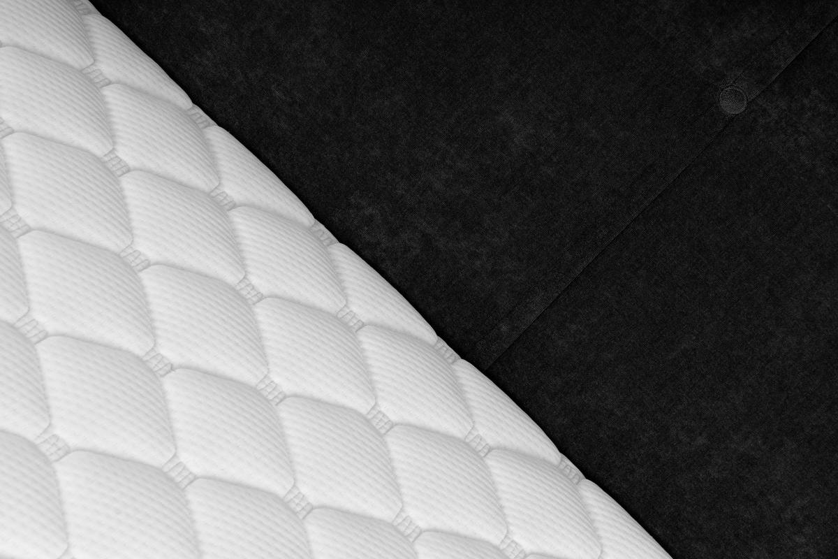 BOXBETT 180/200 cm  in Schwarz  - Schwarz, KONVENTIONELL, Holz/Textil (180/200cm) - Welnova