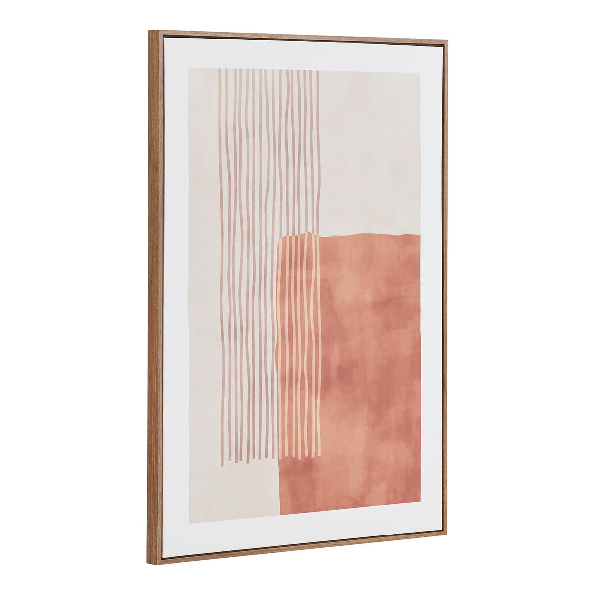 LEINWANDBILD Abstraktes Beige  - Beige/Naturfarben, Basics, Holzwerkstoff/Textil (50/70/2,5cm)