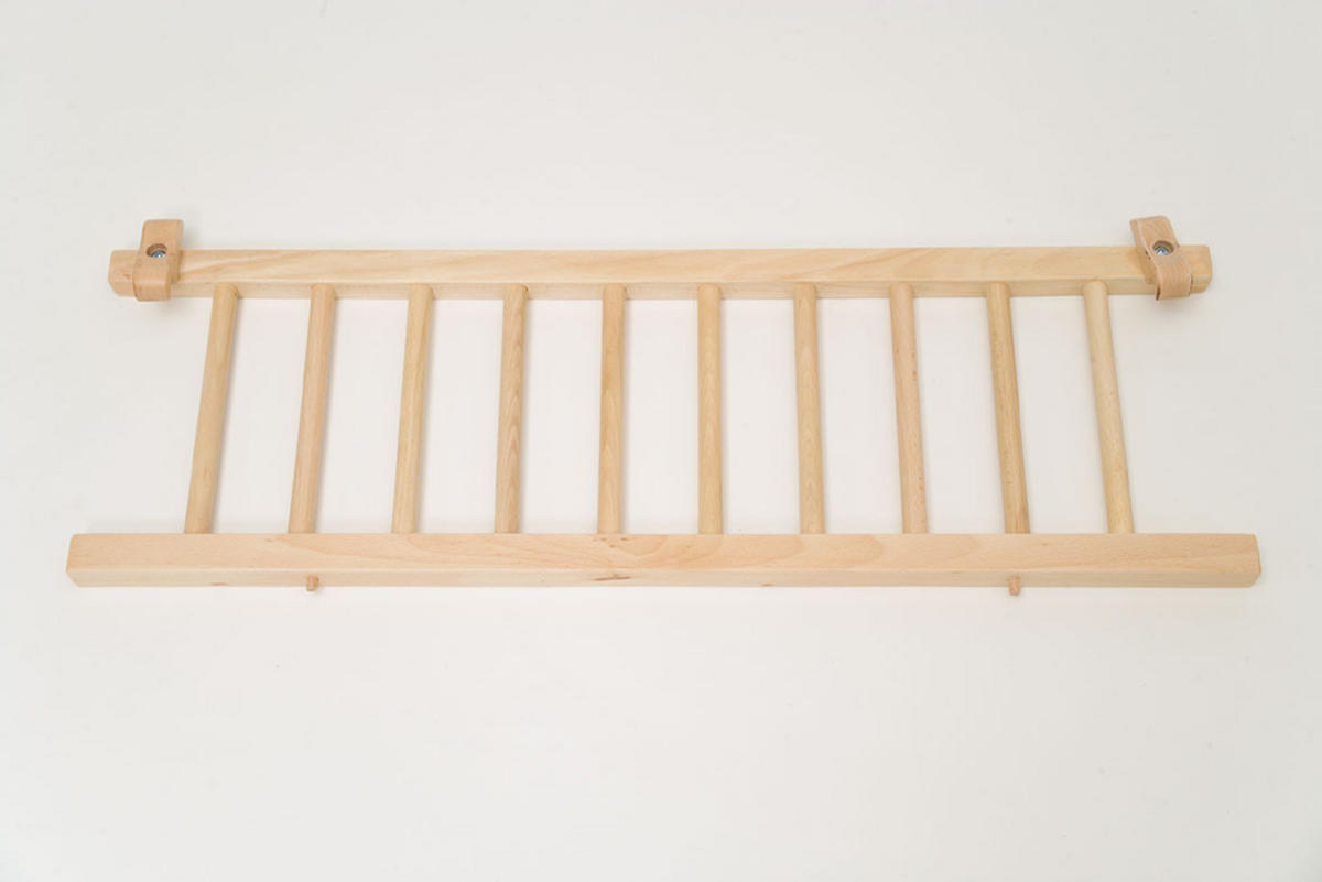 Verschlussgitter Babybay Maxi  - Buchefarben, Basics, Holz (27,5/6/94cm) - Babybay