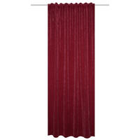 FERTIGVORHANG  blickdicht   135/245 cm  - Bordeaux, Basics, Textil (135/245cm)