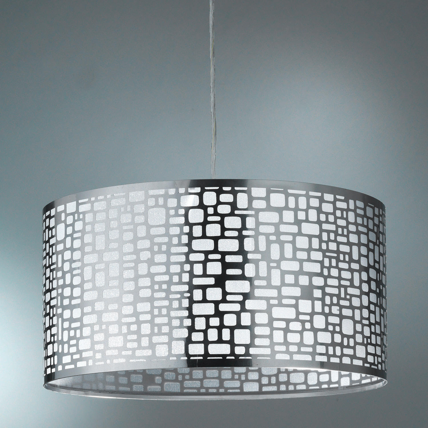 PENDELLEUCHTE 45/45/125 cm  - Chromfarben, Basics, Metall (45/45/125cm)