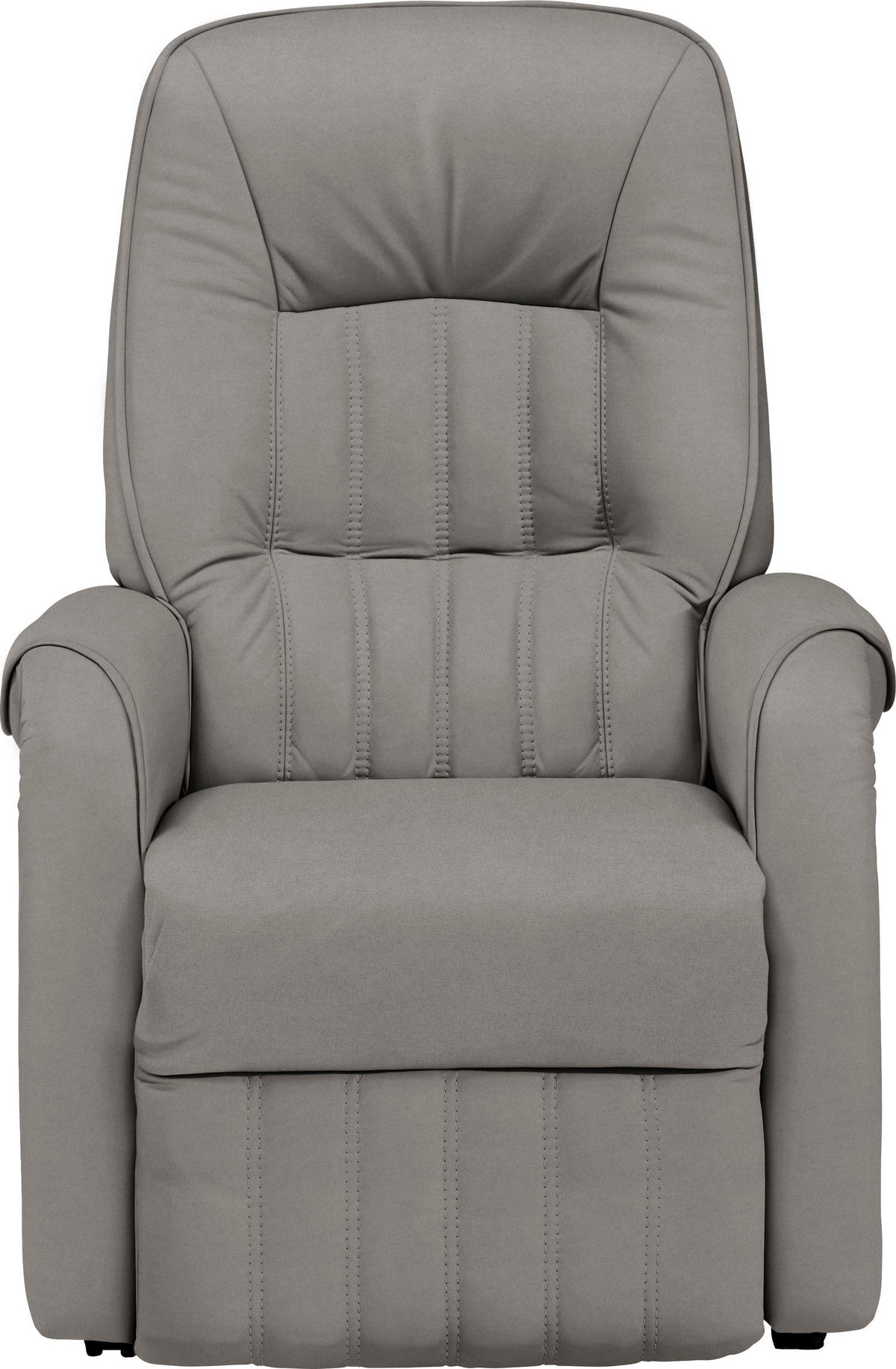 FOTELJA ZA GLEDANJE TELEVIZORA 78/107/93 cm , siva  - siva/crna, Dizajnerski, tekstil (78/107/93cm) - Himolla