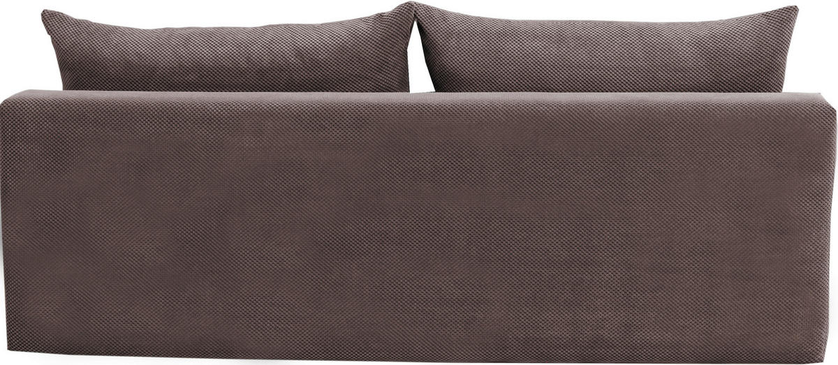 TROSJED NA RAZVLAČENJE tekstil  smeđa    - crna/smeđa, Design, tekstil (213/89/105cm) - Novel