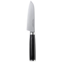 SANTOKUKNIV 23 cm  - stålfärgad/svart, Modern, metall/trä (23cm) - Echtwerk