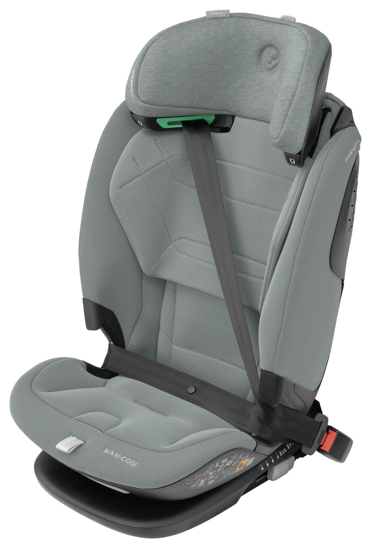 KINDERAUTOSITZ Titan Pro2 i-Size  - Hellgrau, Basics, Kunststoff/Textil (46/76/60cm) - Maxi-Cosi