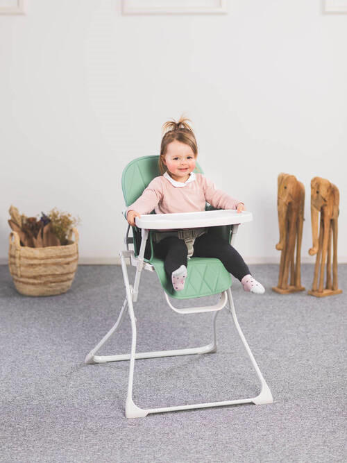 HRANILICA  Tom  - zelena, Basics, metal/tekstil (76/58/95cm) - Fillikid