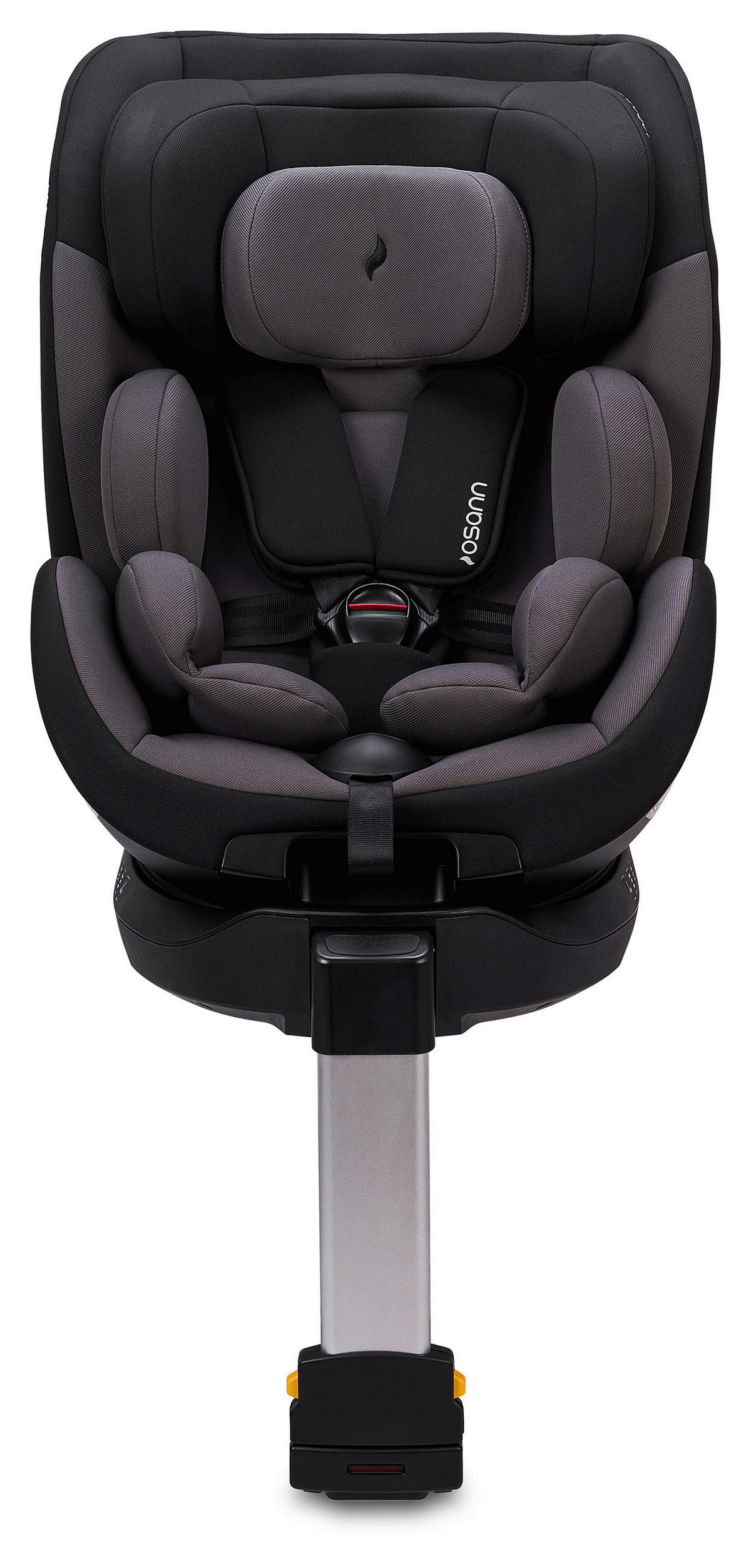 REBOARDER-KINDERSITZ HERO360 SL Twill Black  - Schwarz, Basics, Kunststoff/Textil (44/65/55cm) - Osann