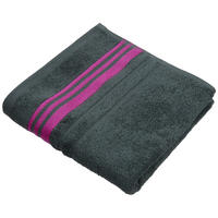 HANDTUCH 50/100 cm Eigenmodelle 2026 Grau, Pink  - Pink/Grau, Design, Textil (50/100cm) - Kleine Wolke