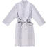BADEMANTEL Grau, Silberfarben - Silberfarben/Grau, Basics, Textil (L) - CAWOE