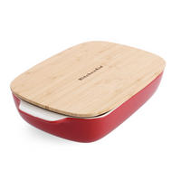 AUFLAUFFORM Keramik, Naturmaterialien Steingut  - Rot/Weiß, Basics, Naturmaterialien/Keramik (24cm) - Kidskit