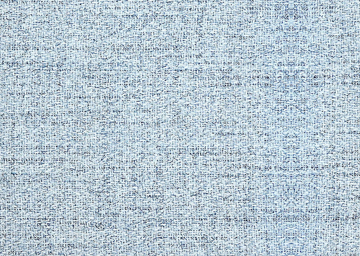 ECKSOFA in Chenille Blau  207/301 cm  - Chromfarben/Blau, Design, Textil (207/301cm) - Xora