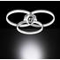 LED-DECKENLEUCHTE - Chromfarben, Design, Kunststoff/Metall (68/9,3/68cm) LED-DECKENLEUCHTE - Chromfarben, Design, Kunststoff/Metall (68/9,3/68cm)
