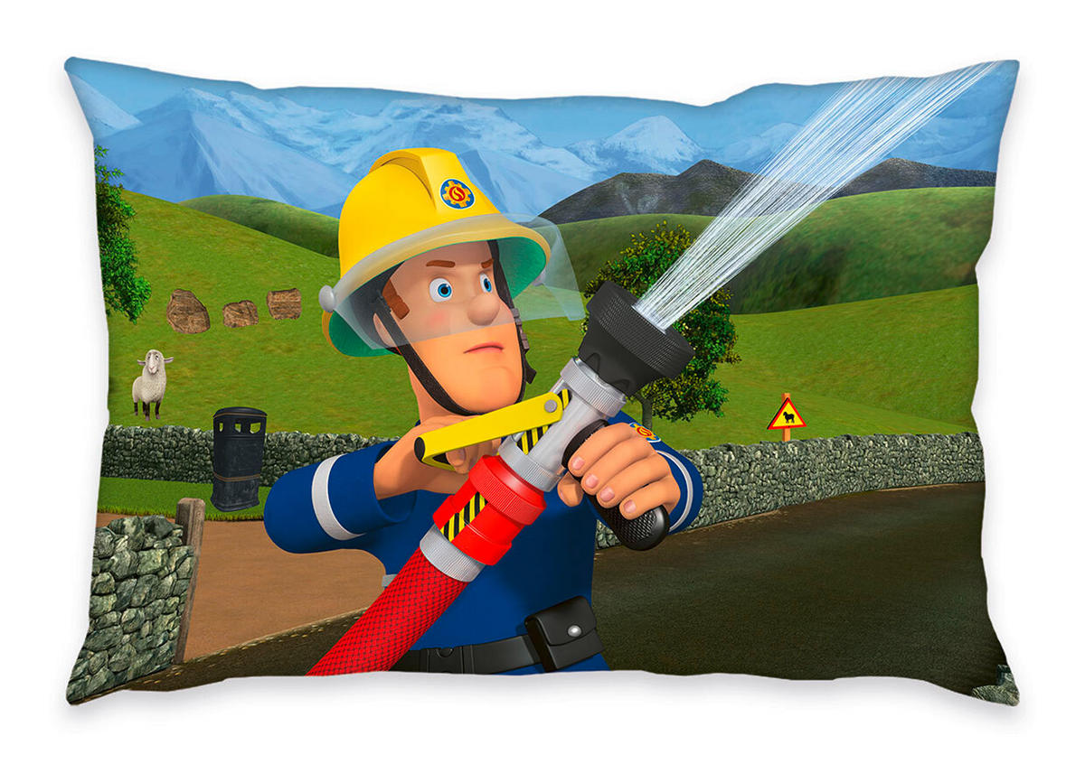 BABYBETTWÄSCHESET Feuerwehrmann Sam Renforcé 100/135 cm  - Multicolor, Basics, Textil (100/135cm)