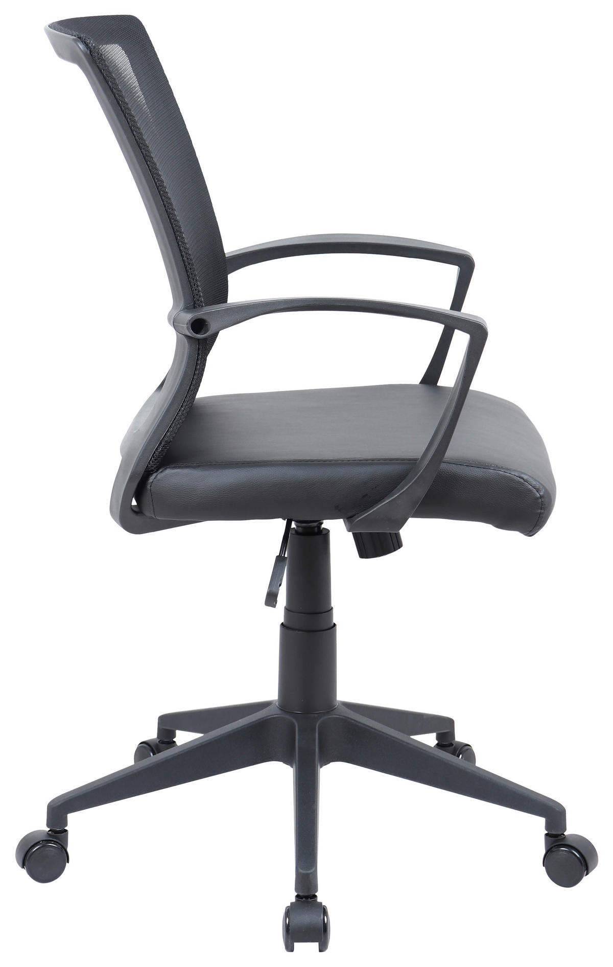 DREHSTUHL  in Schwarz  - Schwarz, Konventionell, Kunststoff/Metall (48/92/46cm)