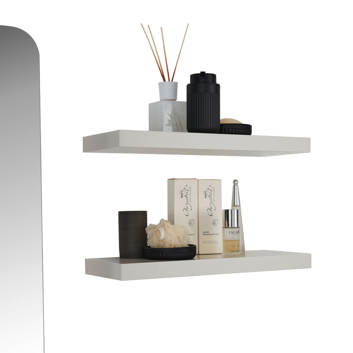 BADEZIMMER  in 120 cm  - Naturfarben, Design, Glas/Holzwerkstoff (120cm) - Dieter Knoll