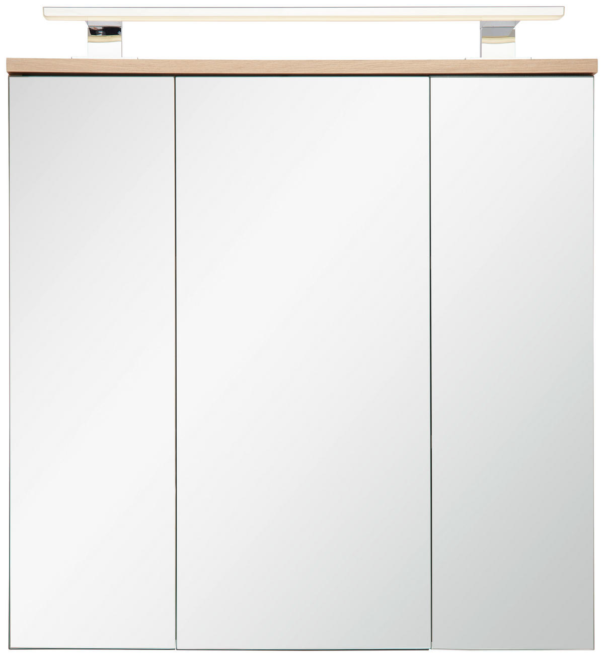 SPIEGELSCHRANK 70/70/19 cm  - Eiche Artisan, MODERN, Glas/Holzwerkstoff (70/70/19cm)