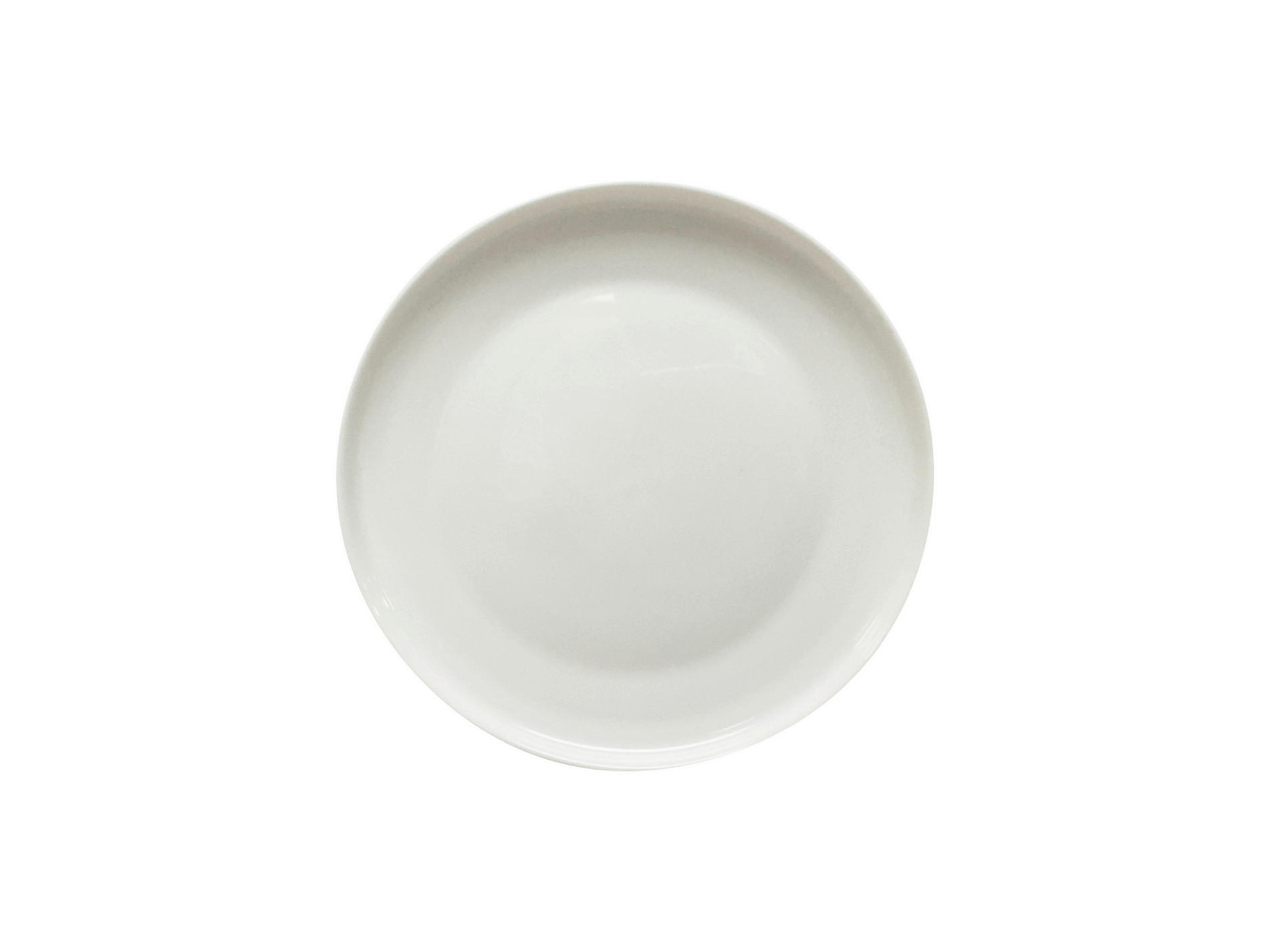 DESERTNI KROŽNIK  Vola  22 cm        - bela, Design, keramika (22cm) - Novel