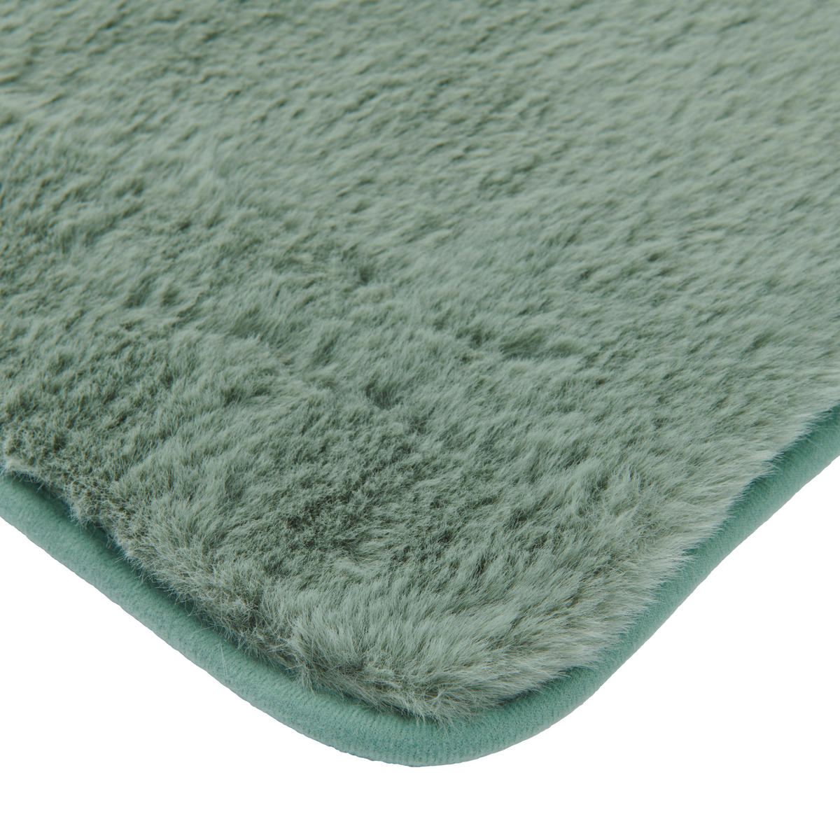 BADEMATTE Salbeigrün 60/100 cm  - Salbeigrün, Basics, Kunststoff/Textil (60/100cm) - Esposa