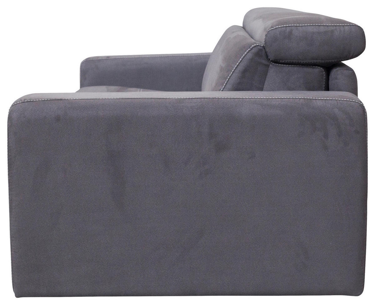 TROSJED tekstil  antracit    - crna/antracit, Moderno, tekstil/plastika (218/79-97/100cm) - Hom`in