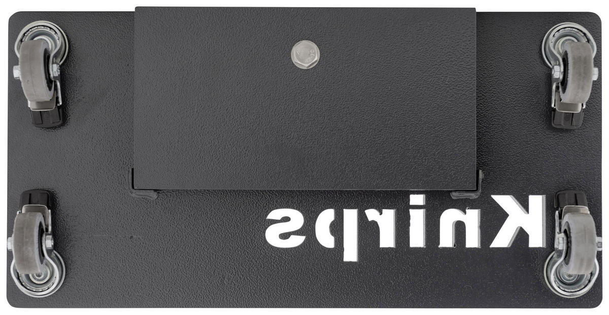 SONNENSCHIRMSTÄNDER Anthrazit, Edelstahlfarben  - Edelstahlfarben/Anthrazit, Basics, Metall (50/38,5/25cm) - KNIRPS