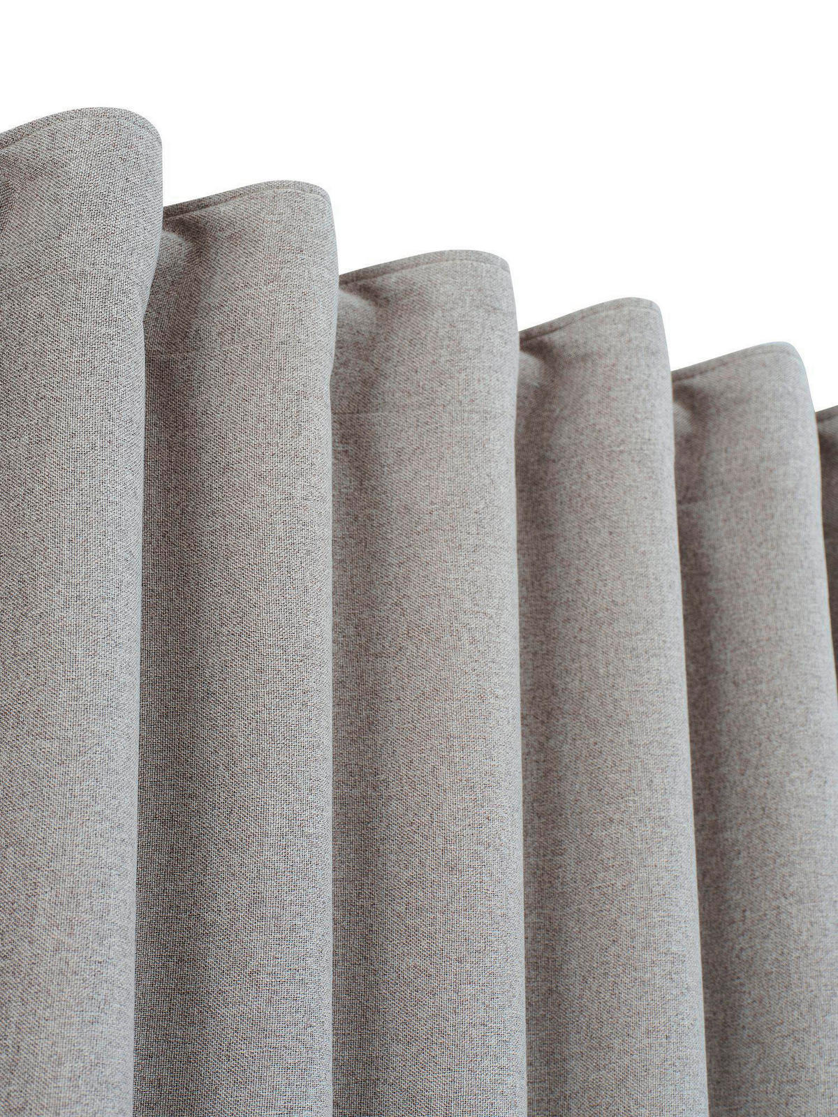 VERDUNKELUNGSVORHANG black-out (lichtundurchlässig)  - Taupe, Basics, Textil (140/270cm)