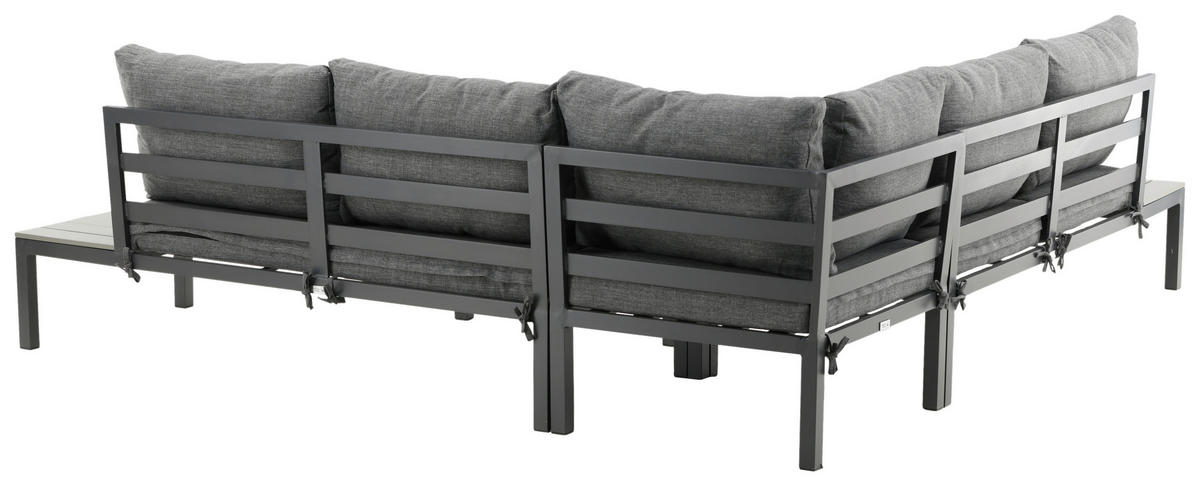 LOUNGEGRUPP  - svart, Klassisk, metall (133/167cm) - Gardenson